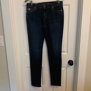 Yoga Jeans Women's Dark Blue Skinny Jeans